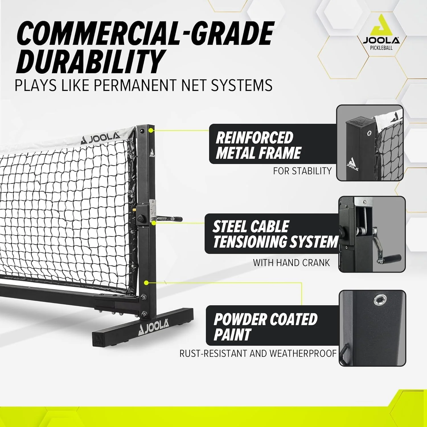 JOOLA Pro Pickleball Net (S) - Image 7