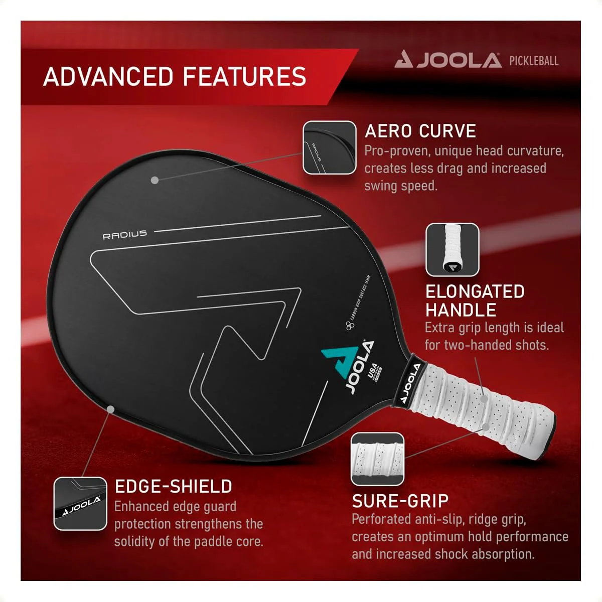 JOOLA Radius CGS 16 Pickleball Paddle - Image 5